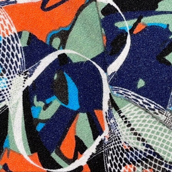 LuLaRoe Short Sleeve Large Tunic Navy hi low - Picture 7 of 8